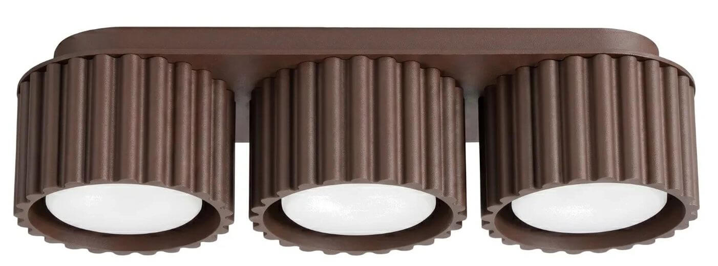 Sollux Lighting Aura lampă de tavan 3x10 W maro SL.2642