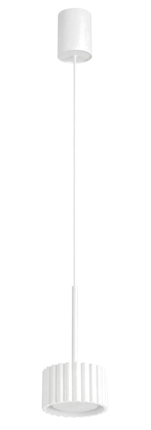 Sollux Lighting Aura lampă suspendată 1x10 W alb SL.2676