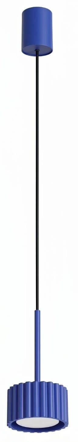 Sollux Lighting Aura lampă suspendată 1x10 W albastru SL.2682