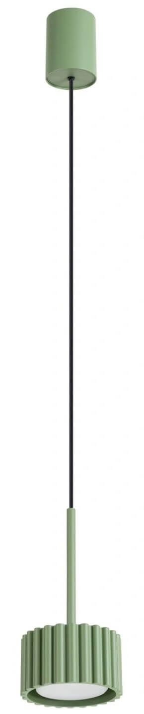 Sollux Lighting Aura lampă suspendată 1x10 W verde SL.2687