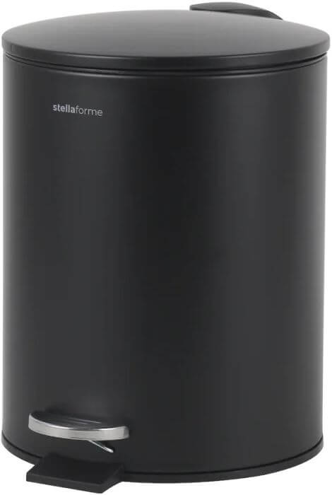 Stella Budget cos de gunoi 5 l negru 20.005Y-B