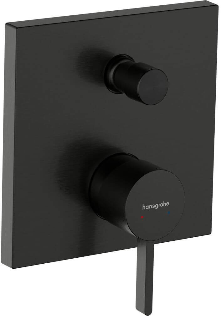 Hansgrohe Finoris baterie cadă-duș ascuns crom-negru 76415340