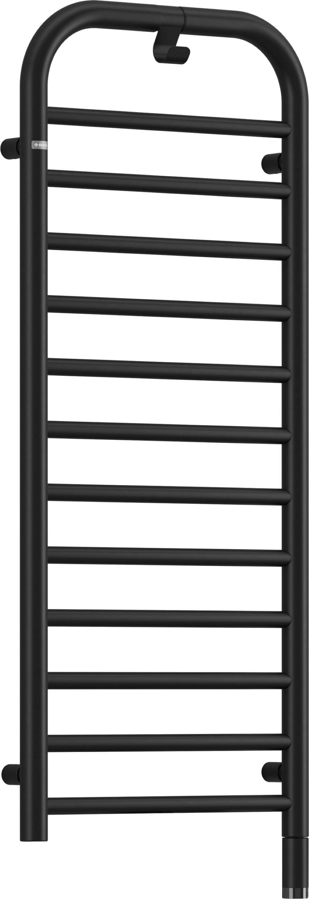 Deante Silia calorifer electric cu încălzitor 129.5x50 cm negru AGI_NG41E