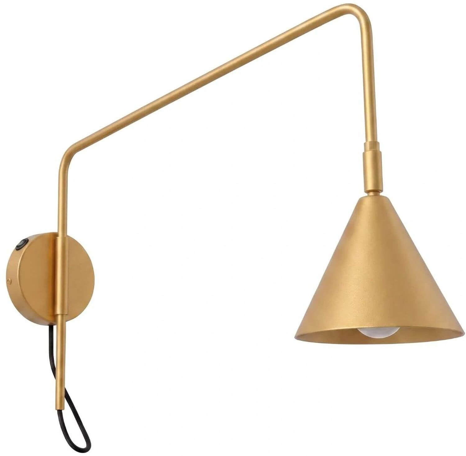 Sollux Lighting Nox lampă de perete 1x10 W auriu SL.2493