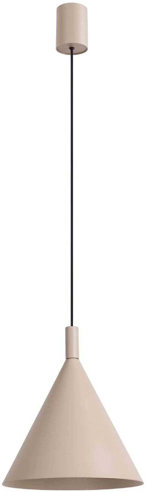 Sollux Lighting Nox lampă suspendată 1x15 W gri/frasin SL.2527