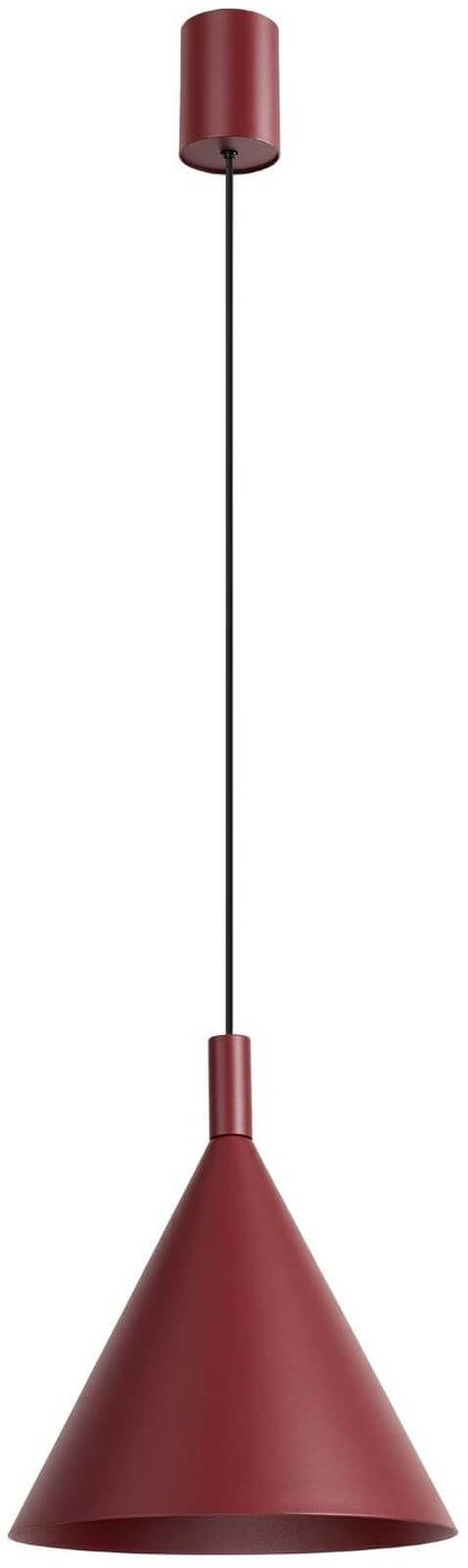Sollux Lighting Nox lampă suspendată 1x15 W burgundia SL.2528