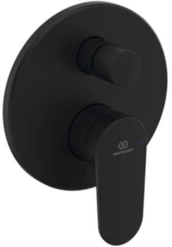 Ideal Standard Cerafine baterie cadă-duș ascuns negru A8572XG