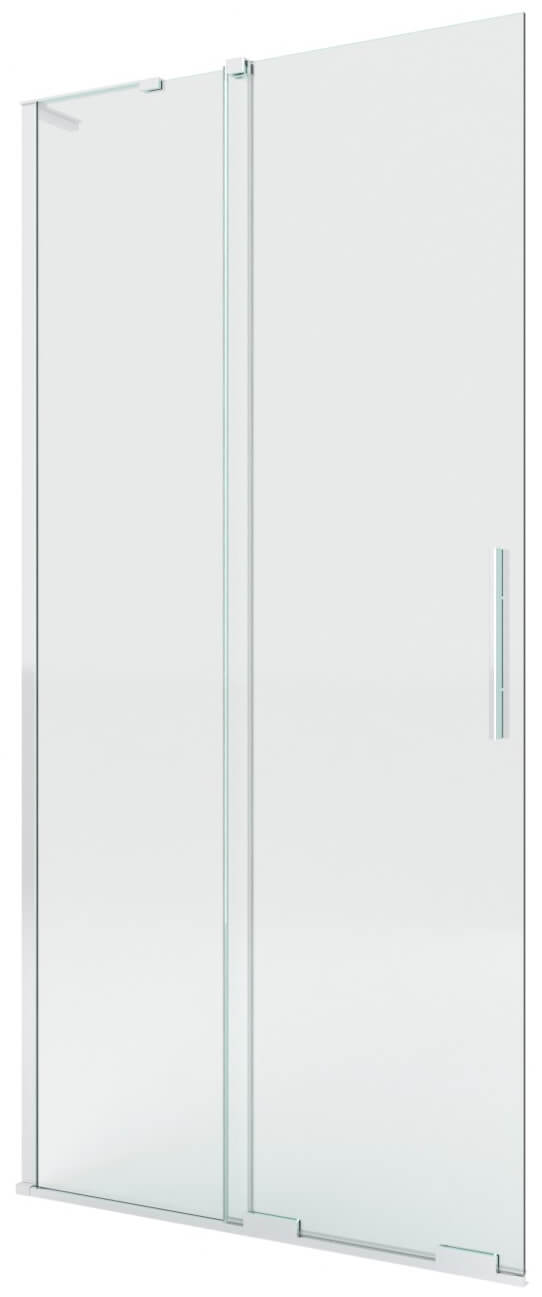 New Trendy Smart perete cabină de duș walk-in 120 cm crom luciu/sticla transparentă EXK-4089-WL