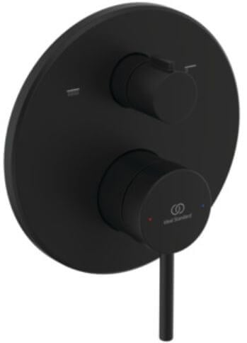 Ideal Standard Ceraline baterie cadă-duș ascuns negru A8568XG