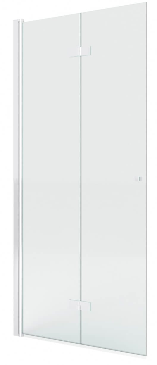 New Trendy New Soleo perete cabină de duș walk-in 90 cm crom luciu/sticla transparentă K-5743