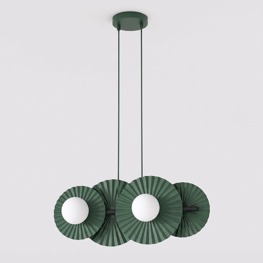 Emibig Umbra lampă suspendată 4x8 W verde 1829/4