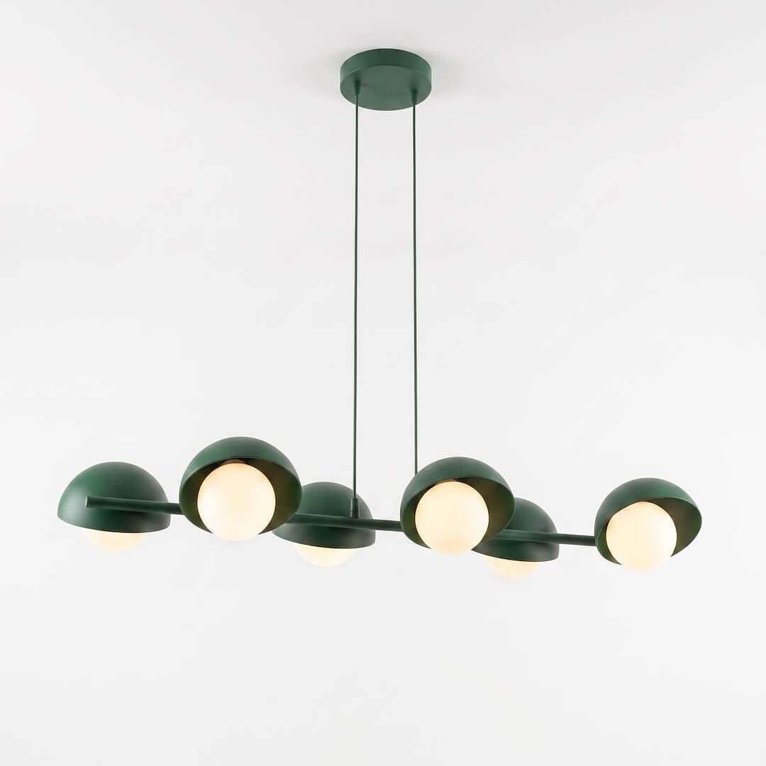 Emibig Boom lampă suspendată 6x8 W verde 1835/8