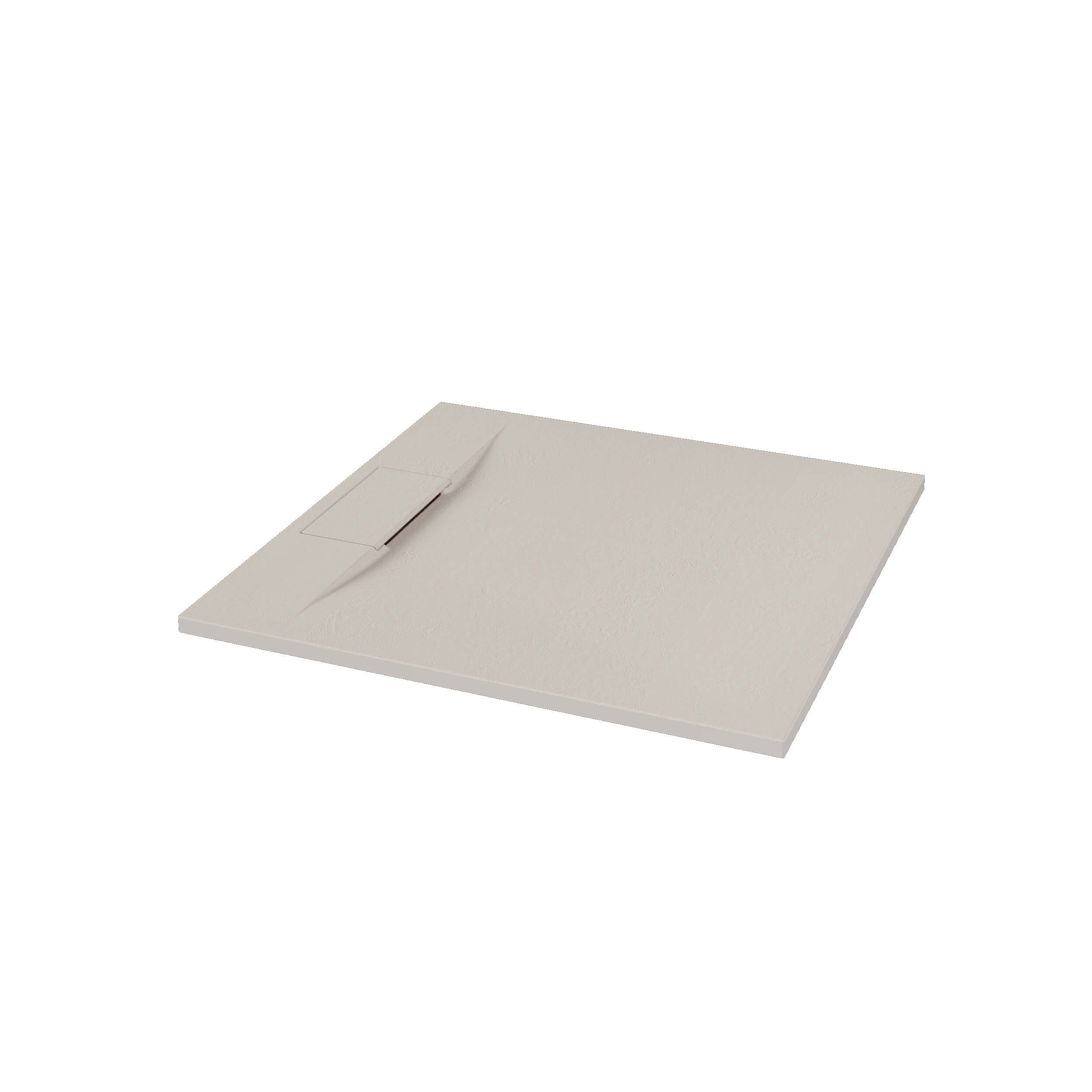 Invena Alvero cădiță de duș pătrată 90x90 cm bej AK-7K-909