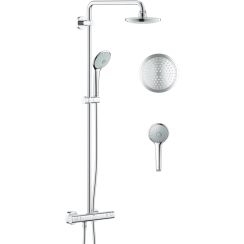 Grohe Euphoria set de duș perete cu termostat da StarLight Chrome 27296001