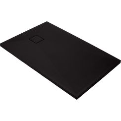 Deante Correo cădiță de duș dreptunghiulară 100x80 cm negru KQR_N46B
