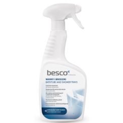 Besco Professional agent de curățare pentru căzi, cabine și cădițe 500 ml SR-W-B
