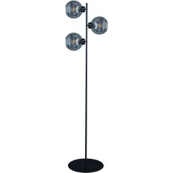 Kaja Aldar lampă de podea 3x60 W negru K-4854