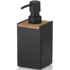 Kela Cube dozator săpun 300 ml negru 23689