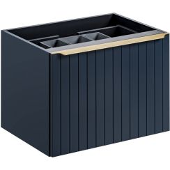 Comad Santa Fe Deep Blue dulap 80x45.6x46 cm dulap atârnat sub chiuvetă albastru SANTAFEDEEPBLUE82-80-B-2S