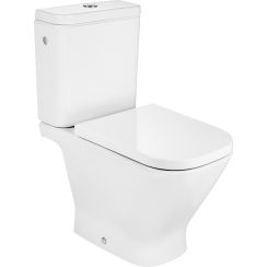 Set vas WC compact Roca Gap A342477000, capac WC Roca Gap Square A801472003