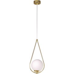 Kaja Neve Gold lampă suspendată 1x40 W alb K-4775