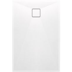 Deante Correo cădiță de duș dreptunghiulară 120x80 cm alb KQRA44B