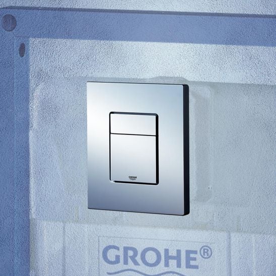 Set perie de toaletă Grohe Essentials 40374001, buton de spălare Grohe Skate 38732000, 40367001, 40369001, 40365001, 40394001, 40364001