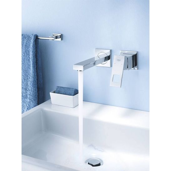 Set baterie lavoar Grohe Eurocube 19895000, element ascuns Grohe 23200002