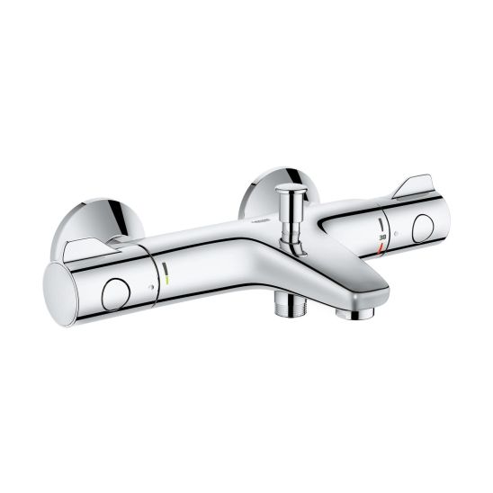 Set baterie cadă-duș Grohe Grohtherm 800 34567000, set de duș Grohe Euphoria 27369000