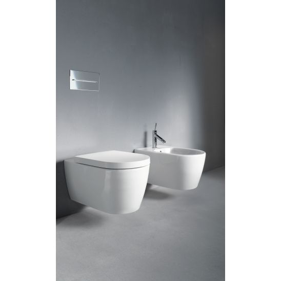 Set vas WC Duravit ME by Starck 2529090000, capac WC Duravit ME by Starck 0020090000