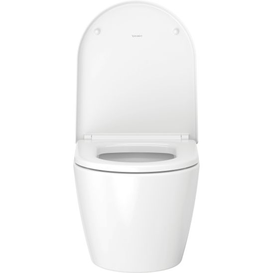 Set vas WC Duravit ME by Starck 2530090000, cadru încastrat cu buton și sigiliu Oltens Triberg 58300100, 0020190000