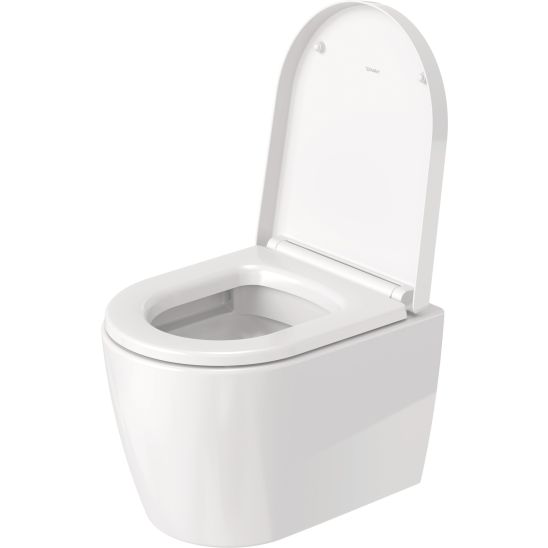 Set vas WC Duravit ME by Starck 2530090000, cadru încastrat cu buton și sigiliu Oltens Triberg 58300100, 0020190000