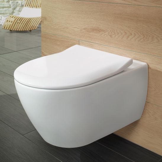Set set Combi-Pack cu tablă Villeroy & Boch Subway 2.0 5614R2R1, cadru încastrat Geberit Duofix 111.320.00.5, 115.770.11.5, 111.815.00.1, 156.050.00.1