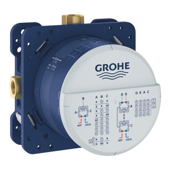 Set cap de duș cu braț Grohe Rainshower 26066GN0, baterie cadă-duș Grohe Grohtherm SmartControl 29119GN0, 26574GN0, 27057GN0, 35600000, 27074GN0, 28362GL0