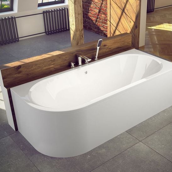Set carcasa pentru cadă Besco Avita OAV-170-NSR, cadă de colț Besco Avita #WAV-170-NP