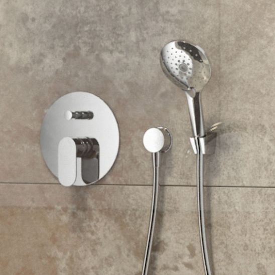 Set baterie cadă-duș Oltens Vernal 34004100, duș de mână Oltens Driva EasyClick 37101110, 37200100, 37401100