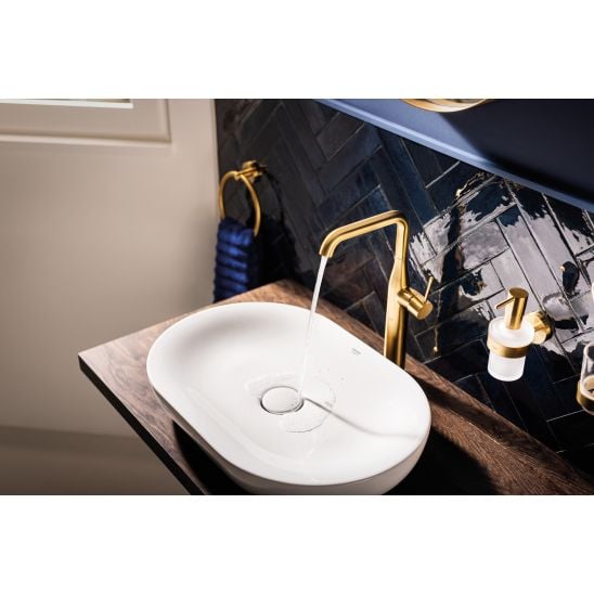 Set perie de toaletă Grohe Essentials 40374GN1, suport pentru hârtie igienică Grohe Essentials 40367GN1, 40369GN1, 40365GN1, 40394GN1, 40364GN1