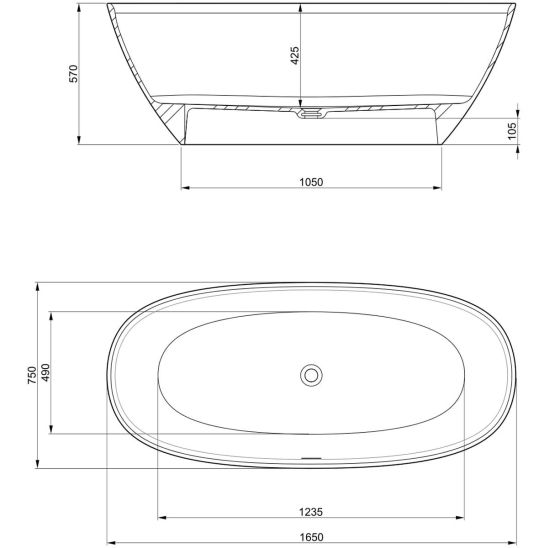 Set cadă freestanding Roca Ariane A248470000, baterie cadă-duș Roca Escuadra A5A2720C0N