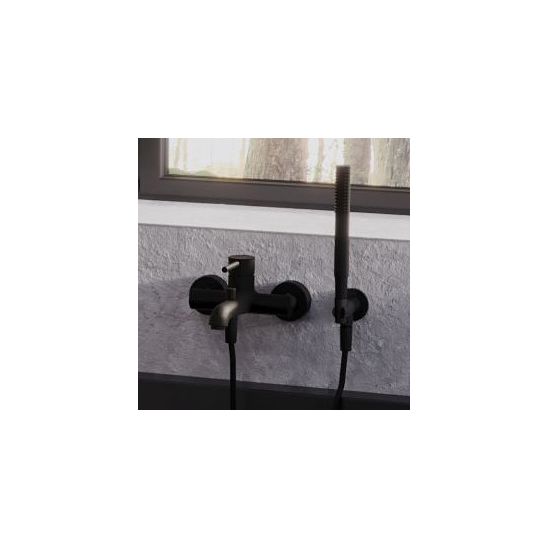 Set set de duș Oltens Molle 36020300, baterie cadă-duș Oltens Molle 34000300
