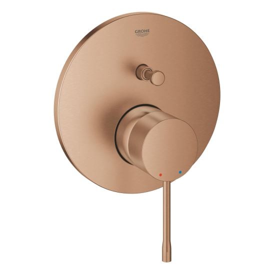 Set cap de duș cu braț Grohe Rainshower Mono 26558DL0, baterie cadă-duș Grohe Essence 24058DL1, 26574DL0, 26658DL0, 28388DA0