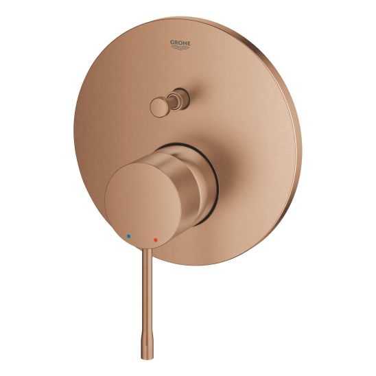 Set cap de duș cu braț Grohe Rainshower Mono 26558DL0, baterie cadă-duș Grohe Essence 24058DL1, 26574DL0, 26658DL0, 28388DA0