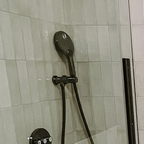 Set cap de duș cu braț Grohe Rainshower 26066A00, baterie cadă-duș Grohe Grohtherm SmartControl 29119A00, 26574A00, 27057A00, 27074A00, 28362A01
