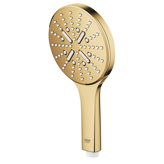 Set baterie cadă-duș Grohe Essence 33624GL1, duș de mână Grohe Rainshower 26574GL0, 27074GL0, 28362GL0