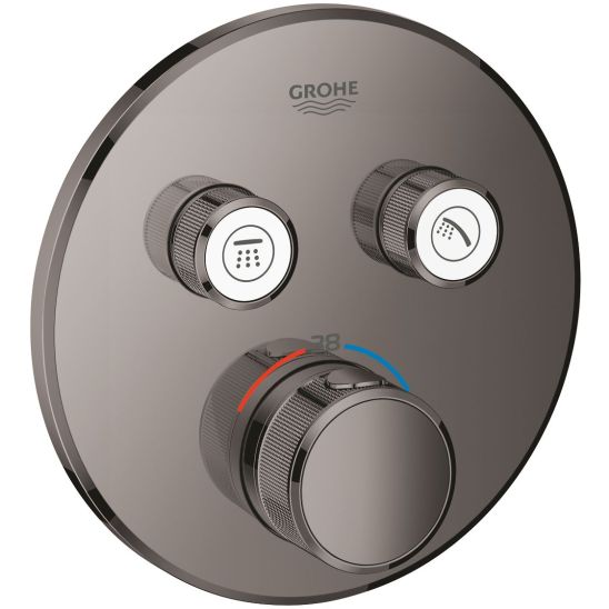 Set cap de duș cu braț Grohe Rainshower 26066A00, baterie cadă-duș Grohe Grohtherm SmartControl 29119A00, 26574A00, 27057A00, 35600000, 27074A00, 28362A00