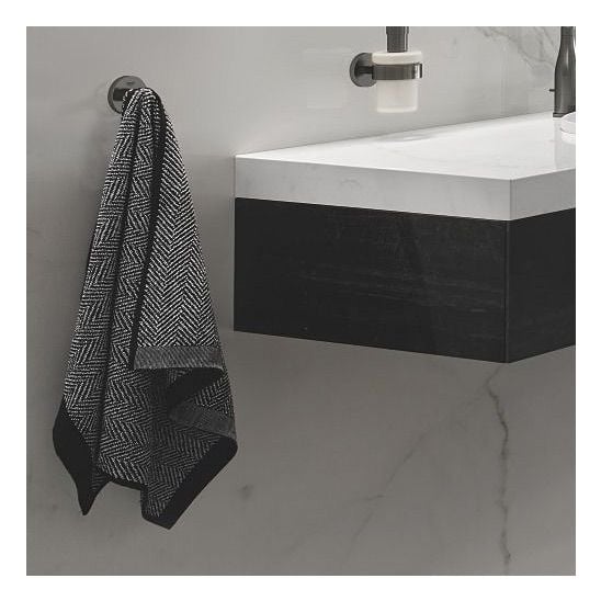 Set perie de toaletă Grohe Essentials 40374AL1, suport pentru hârtie igienică Grohe Essentials 40367AL1, 40369AL1, 40365AL1, 40394AL1, 40364AL1