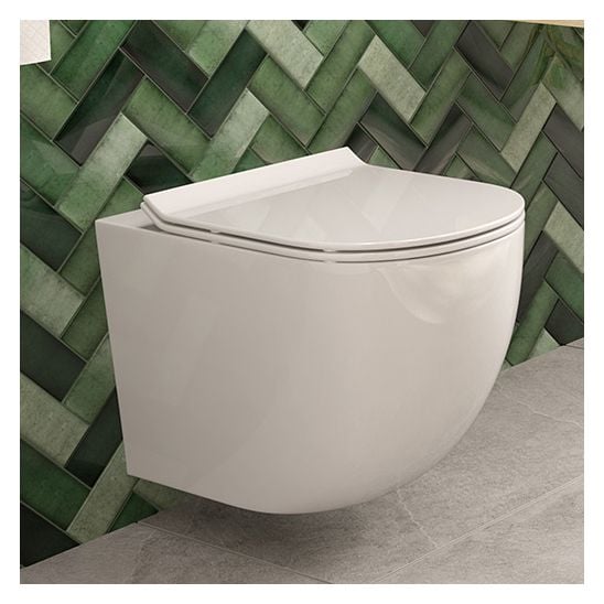 Set vas WC Oltens Hamnes 42513000, capac WC Oltens Hamnes 45110000