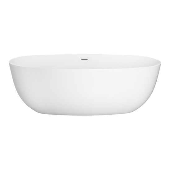 Set cadă freestanding Oltens Ebba 12012000, capac pentru dop chiuvetă Oltens 09002810