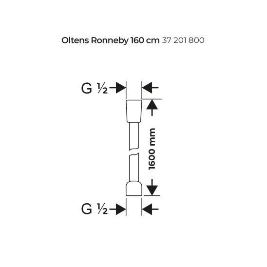 Set bară de duș Oltens Alling 37300800, duș de mână Oltens Driva EasyClick 37105800, 37201800, 84200500