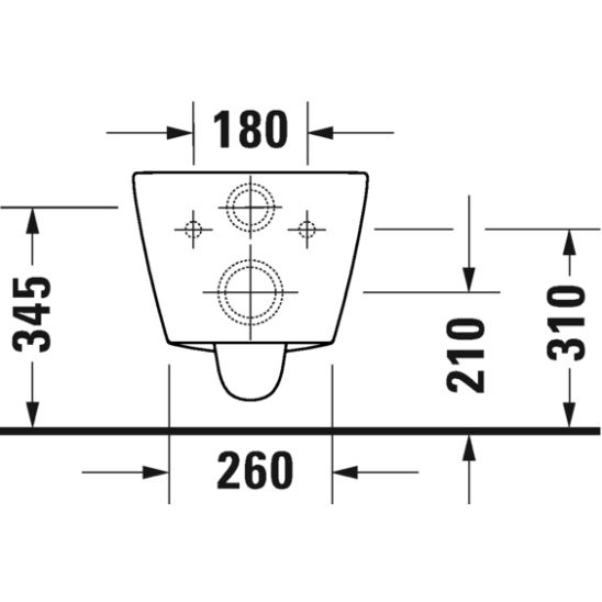 Set vas WC cu capac soft-close Duravit D-Neo 45770900A1, cadru încastrat Duravit DuraSystem WD1029000000, WD5009011000