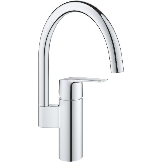 Set chiuvetă din granit Grohe K700 31654AP0, baterie bucătărie Grohe Start 30469000